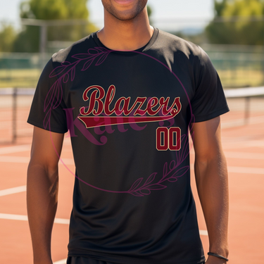 Blazers Baseball Swoosh Dri Fit T-Shirt